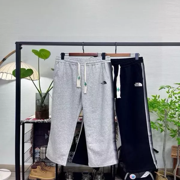 노스페이스 로고 포인트 직통 와이드 밴딩 팬츠