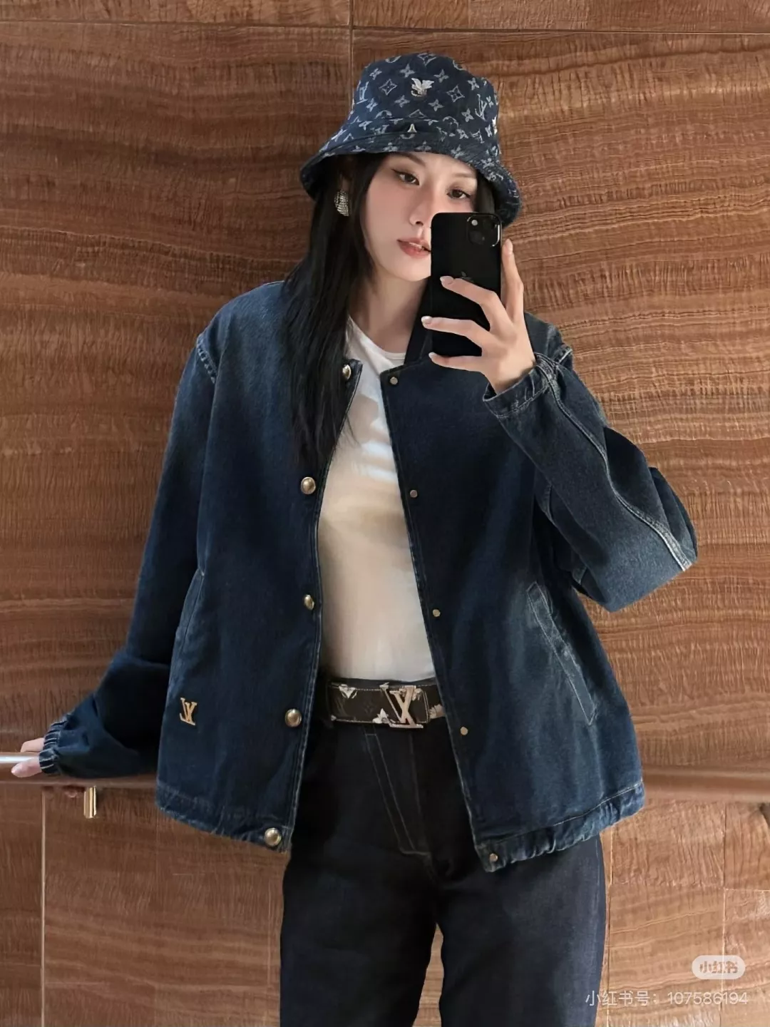 루이비통 모노그램 데님 재킷과 팬츠 세트 상세 이미지 26