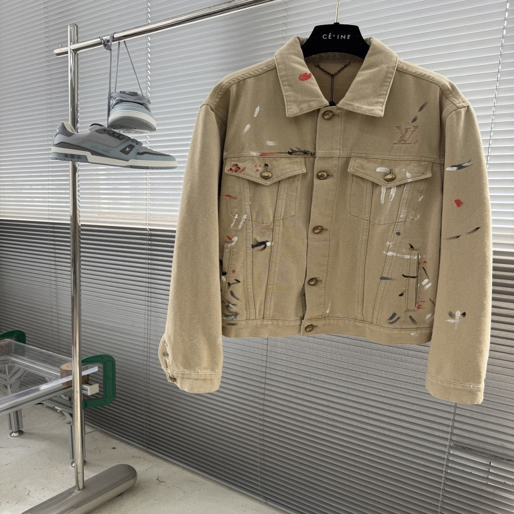 루이비통 그래피티 포인트 데님 아우터