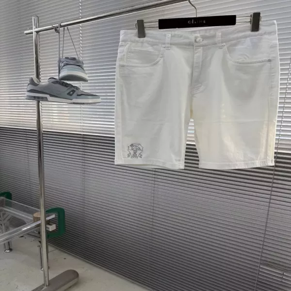 브루넬로쿠치넬리 슬림 핏 데님 쇼츠