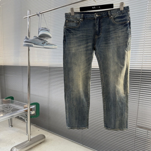 돌체앤가바나 워싱 스트레이트 데님 바지