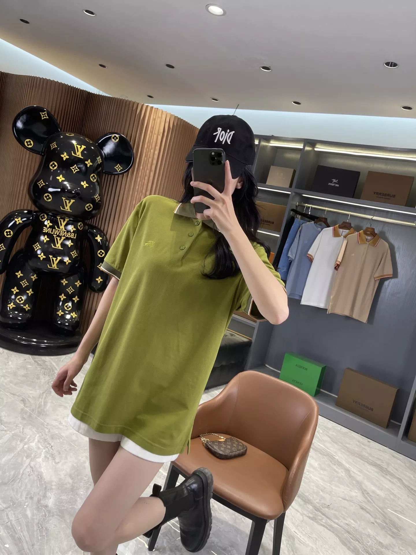버버리 승마 기사 자수 피케 폴로 상의 상세 이미지 60
