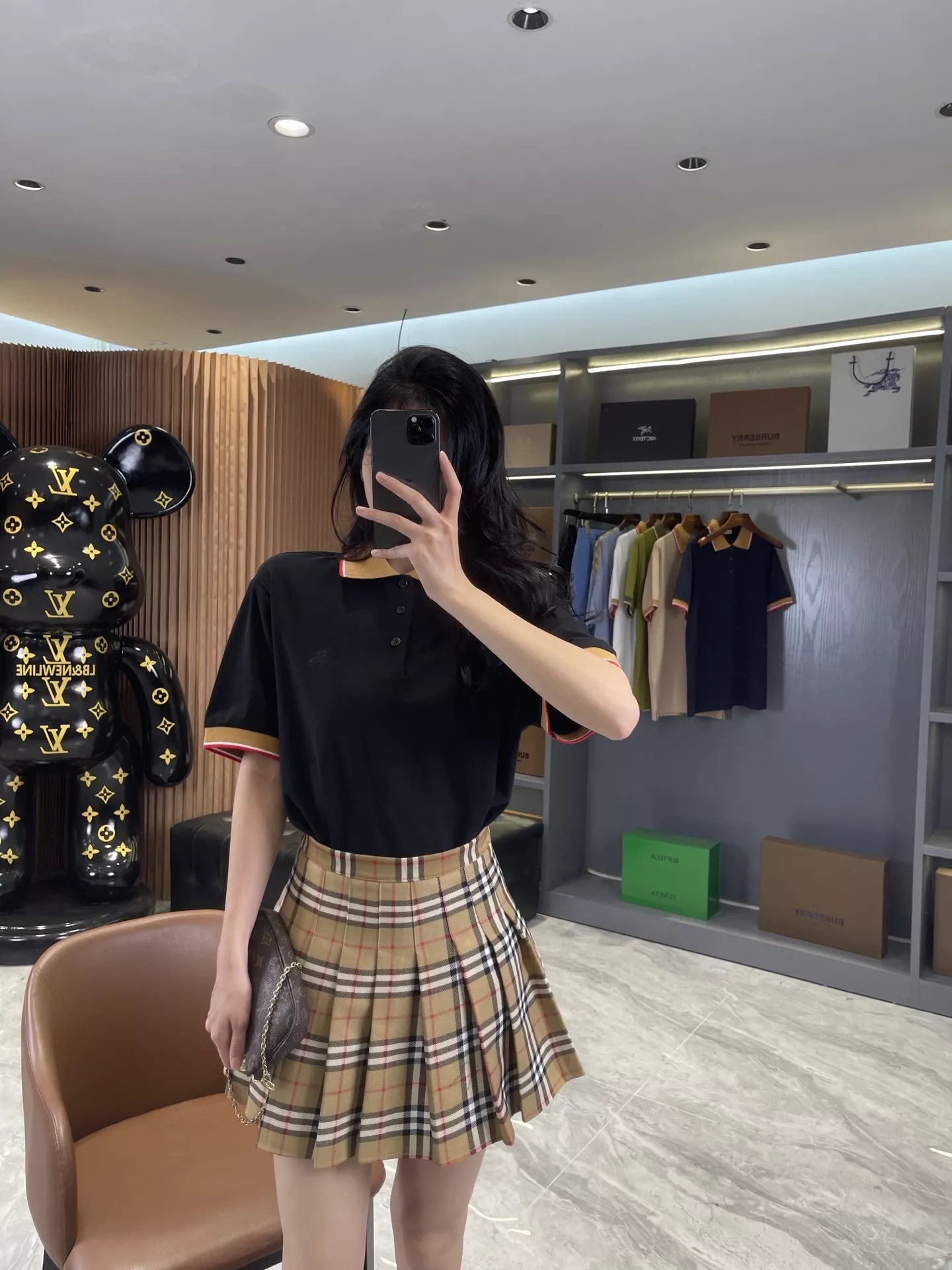 버버리 승마 기사 자수 피케 폴로 상의 상세 이미지 66