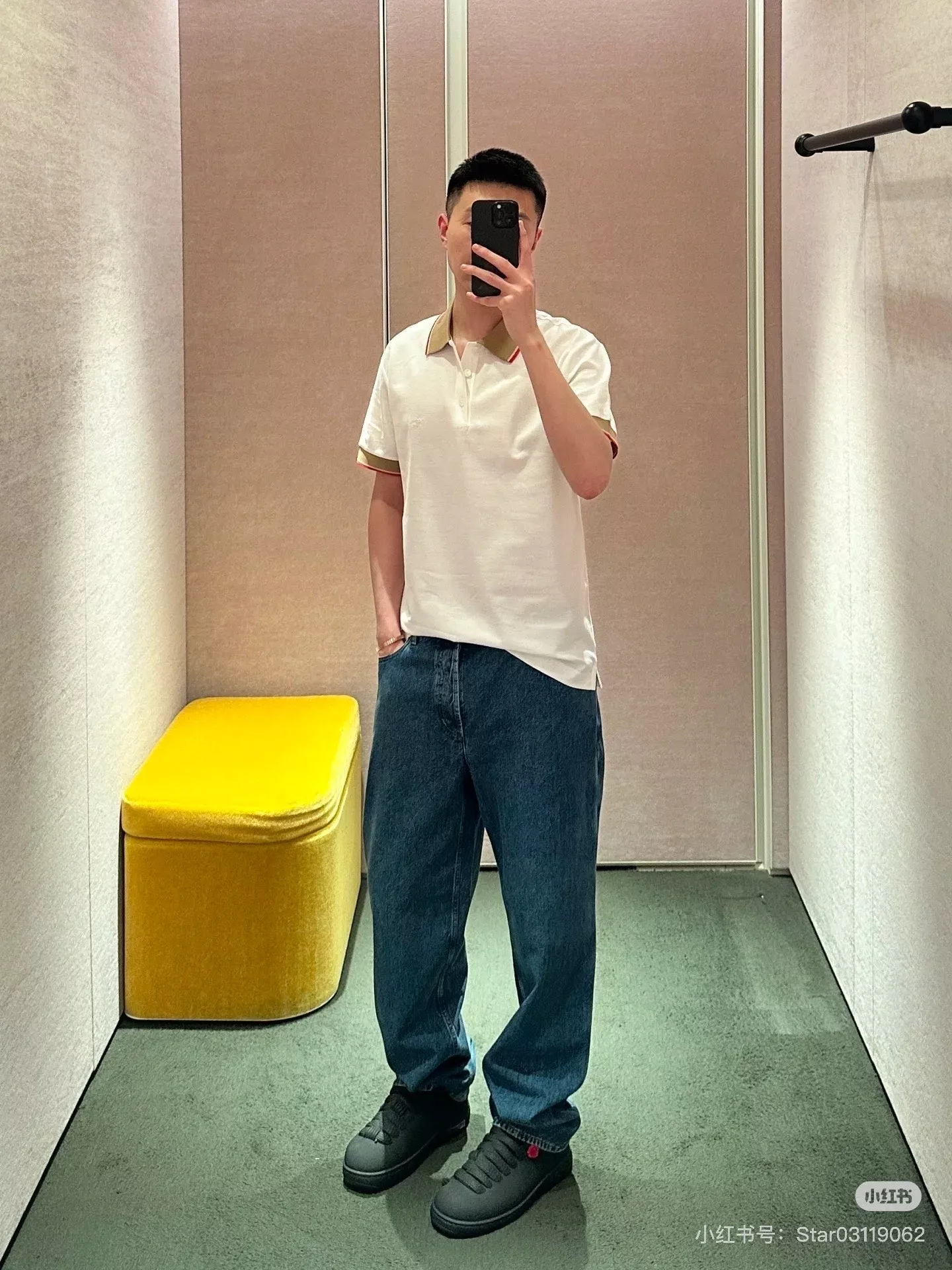 버버리 승마 기사 자수 피케 폴로 상의 상세 이미지 93