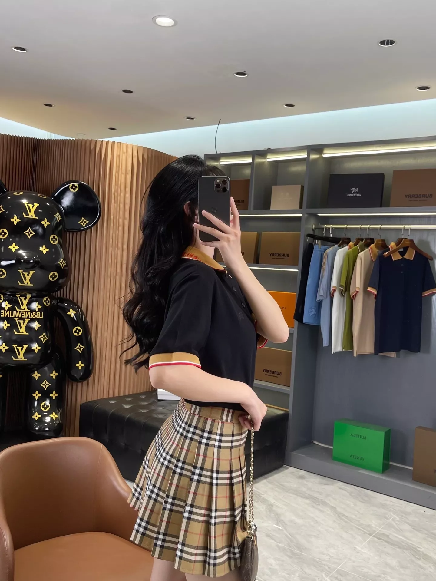 버버리 승마 기사 자수 피케 폴로 상의 상세 이미지 68