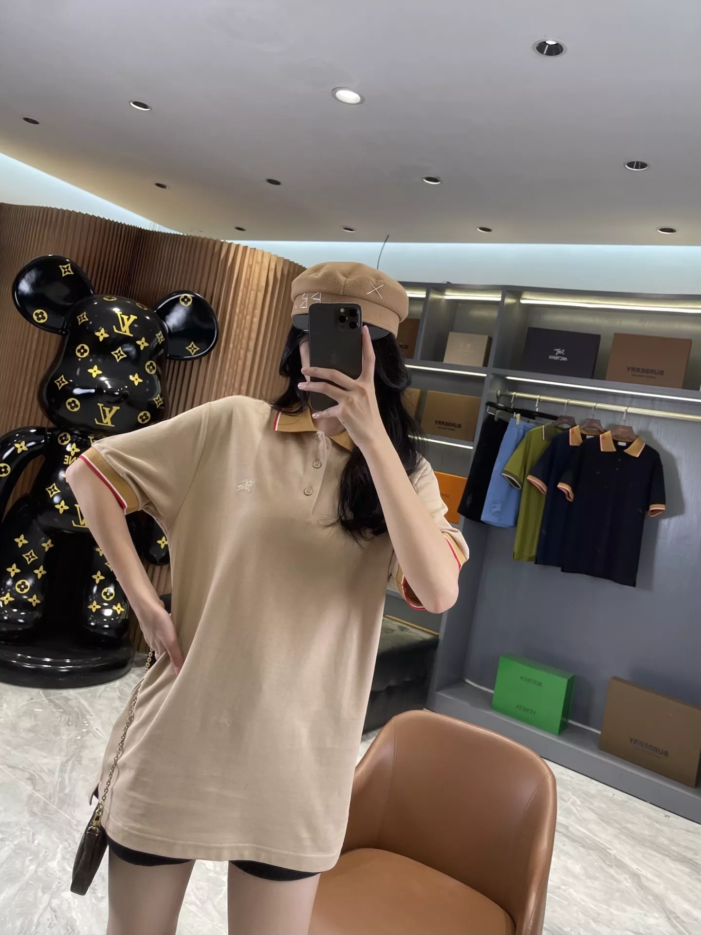 버버리 승마 기사 자수 피케 폴로 상의 상세 이미지 74