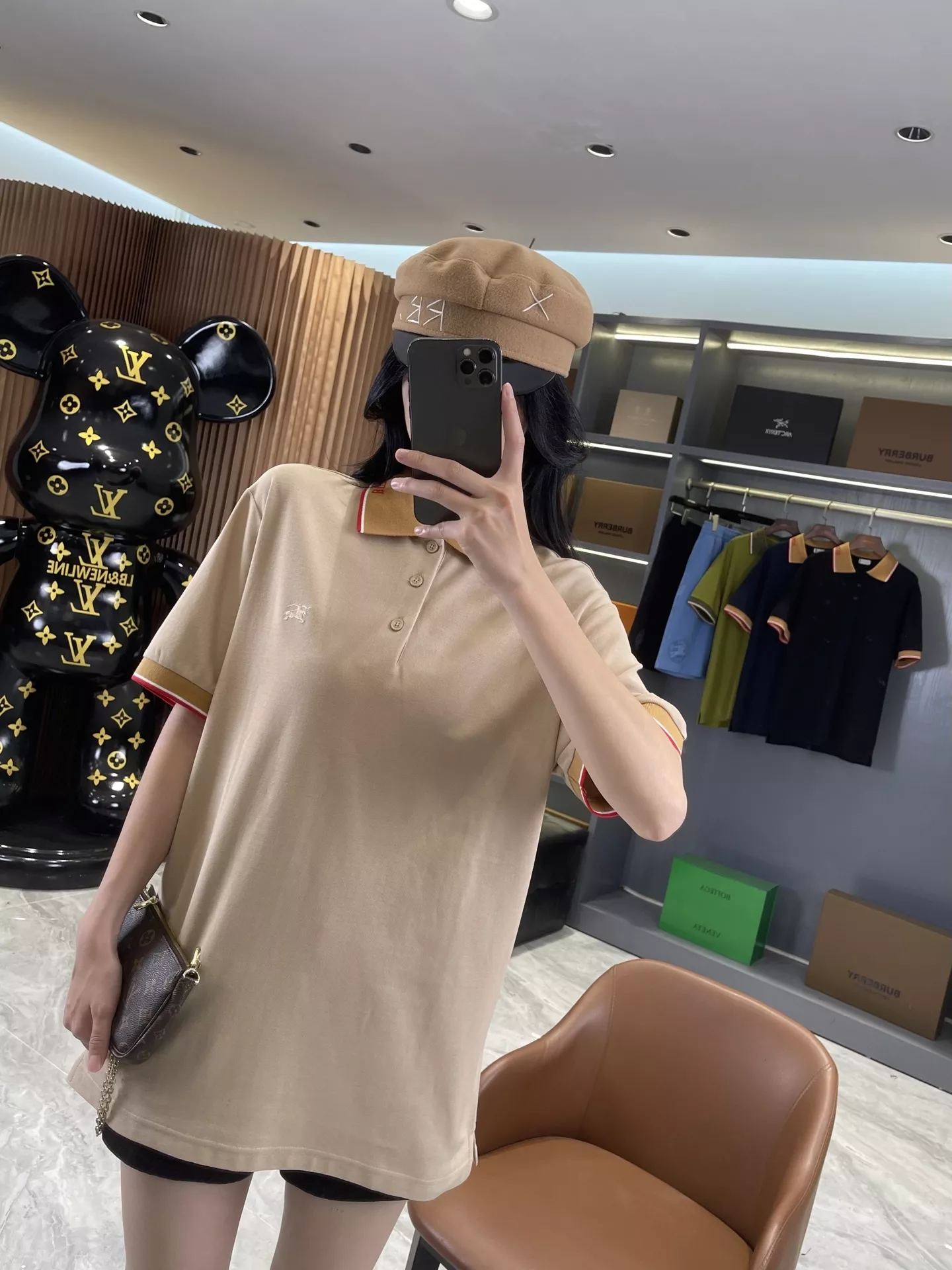 버버리 승마 기사 자수 피케 폴로 상의 상세 이미지 79