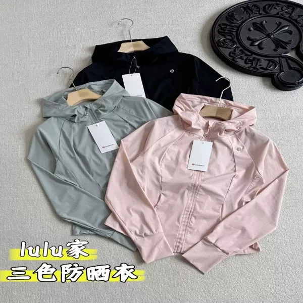 룰루레몬 여성용 후드 집업 자외선 차단 아우터