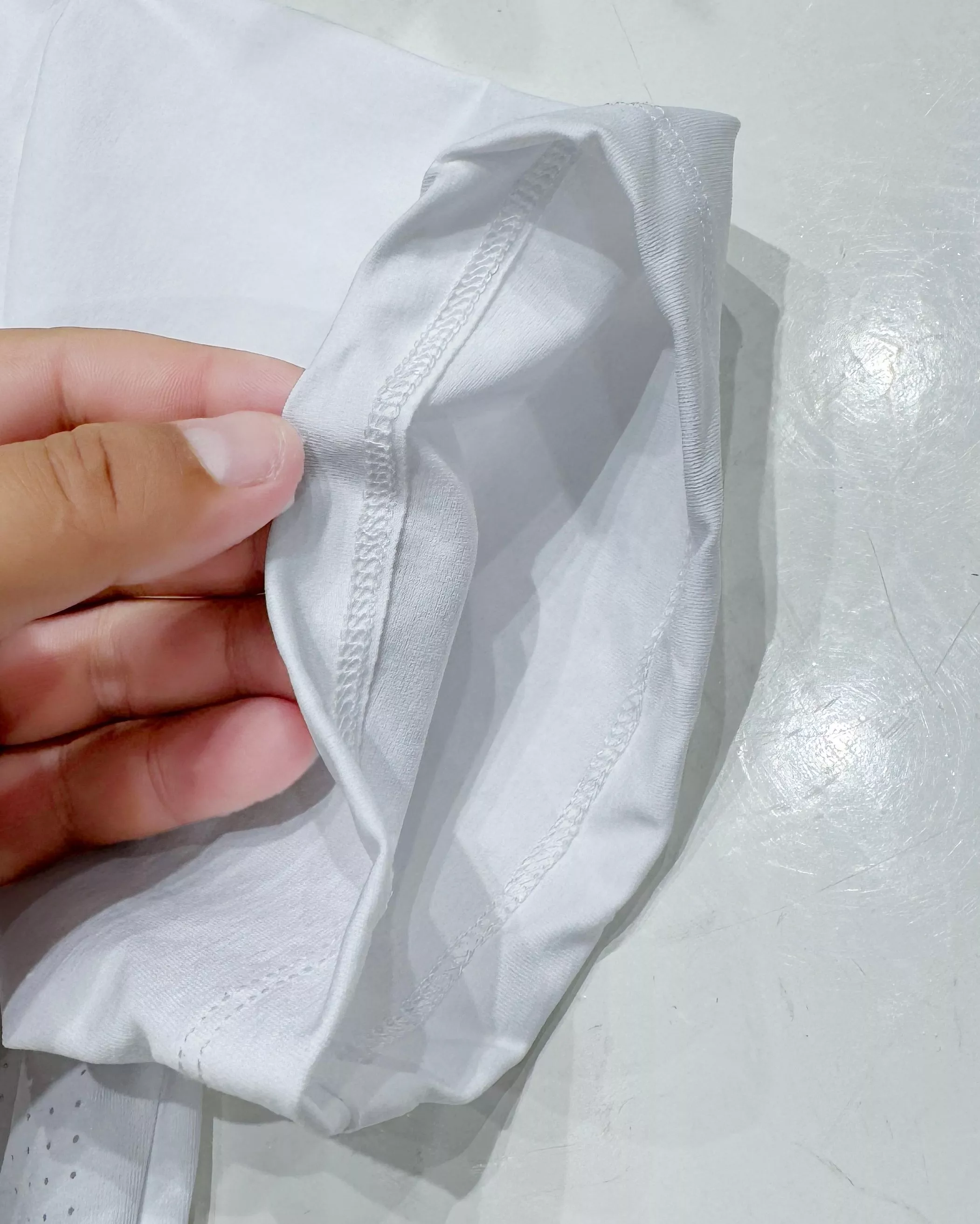 타미힐피거 자수 로고 기능성 라운드 반팔 티 상세 이미지 27