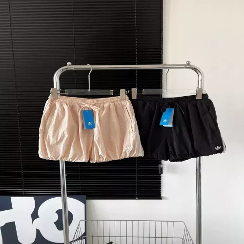 아디다스 삼선 자수 로고 버블 숏팬츠