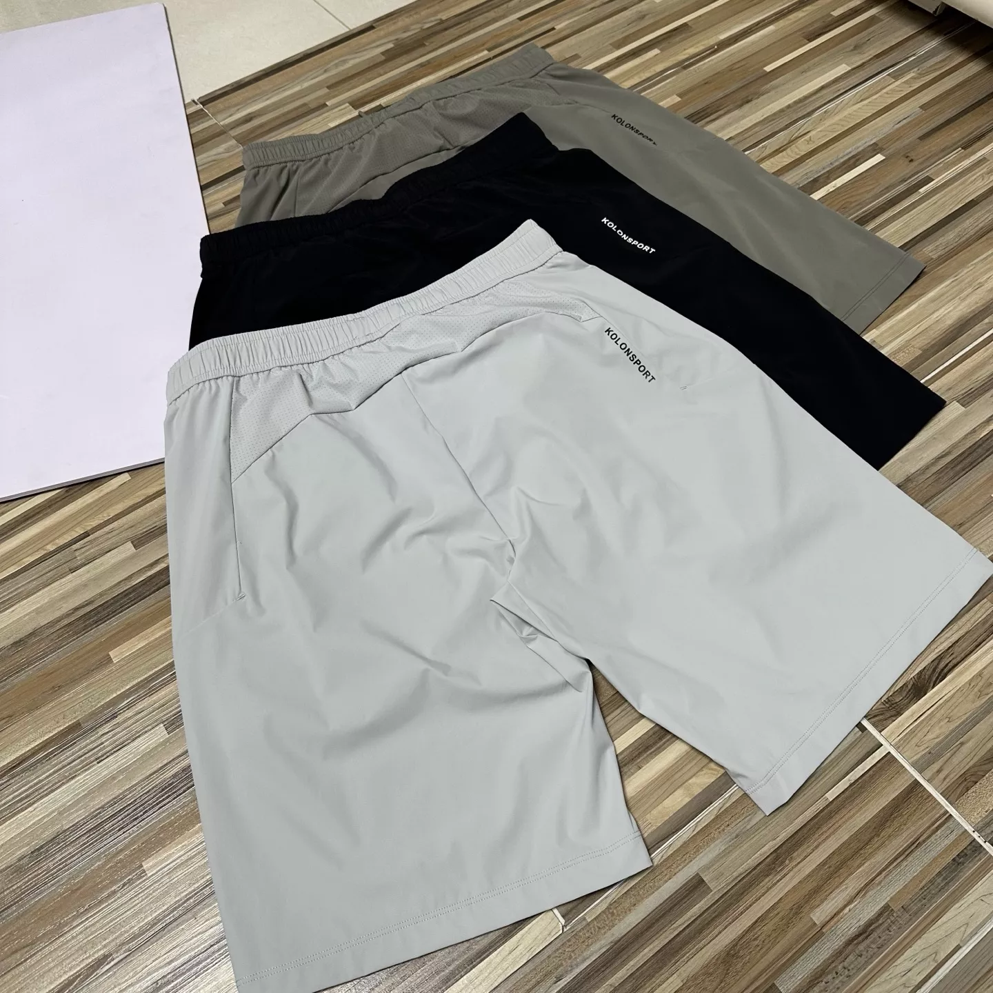 코오롱스포츠 아이스 실크 아웃도어 밴딩 반바지 상세 이미지 12