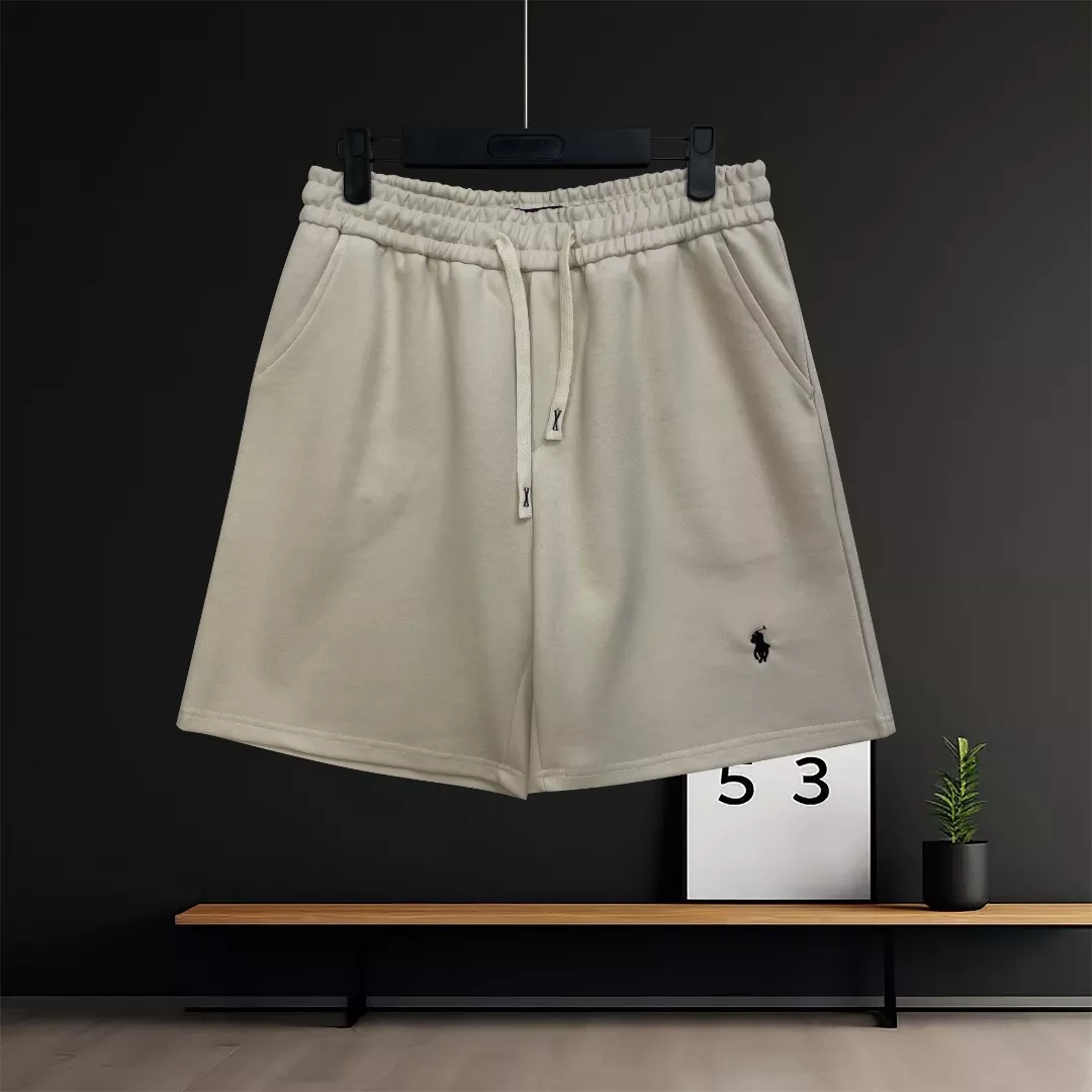 랄프로렌 자수 로고 코튼 반바지 상세 이미지 2