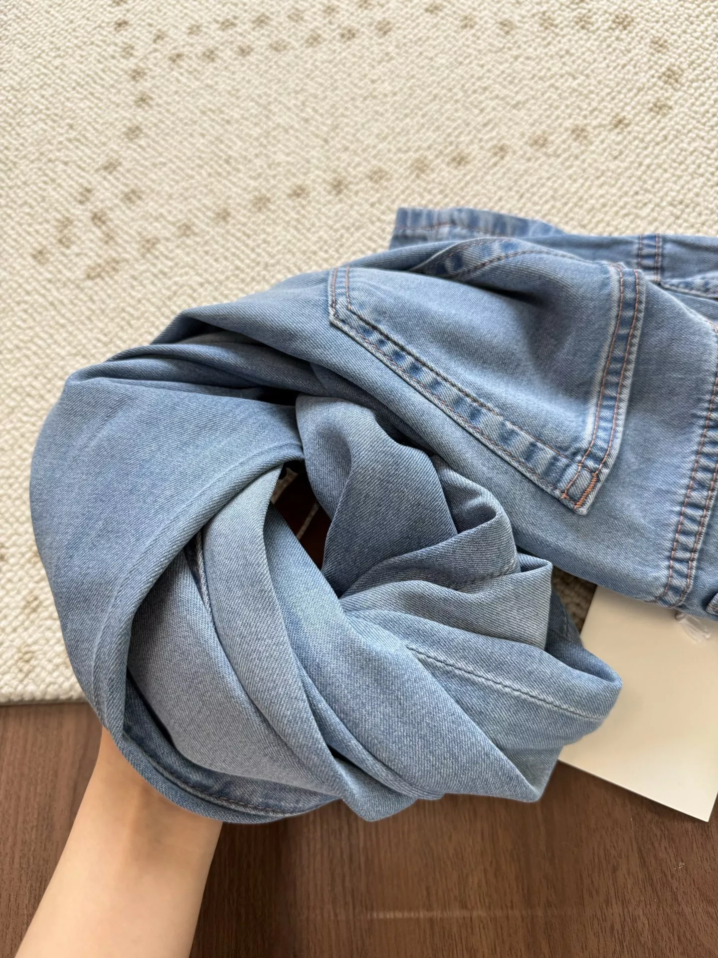 더로우 초박형 냉감 텐셀 와이드 진 상세 이미지 30