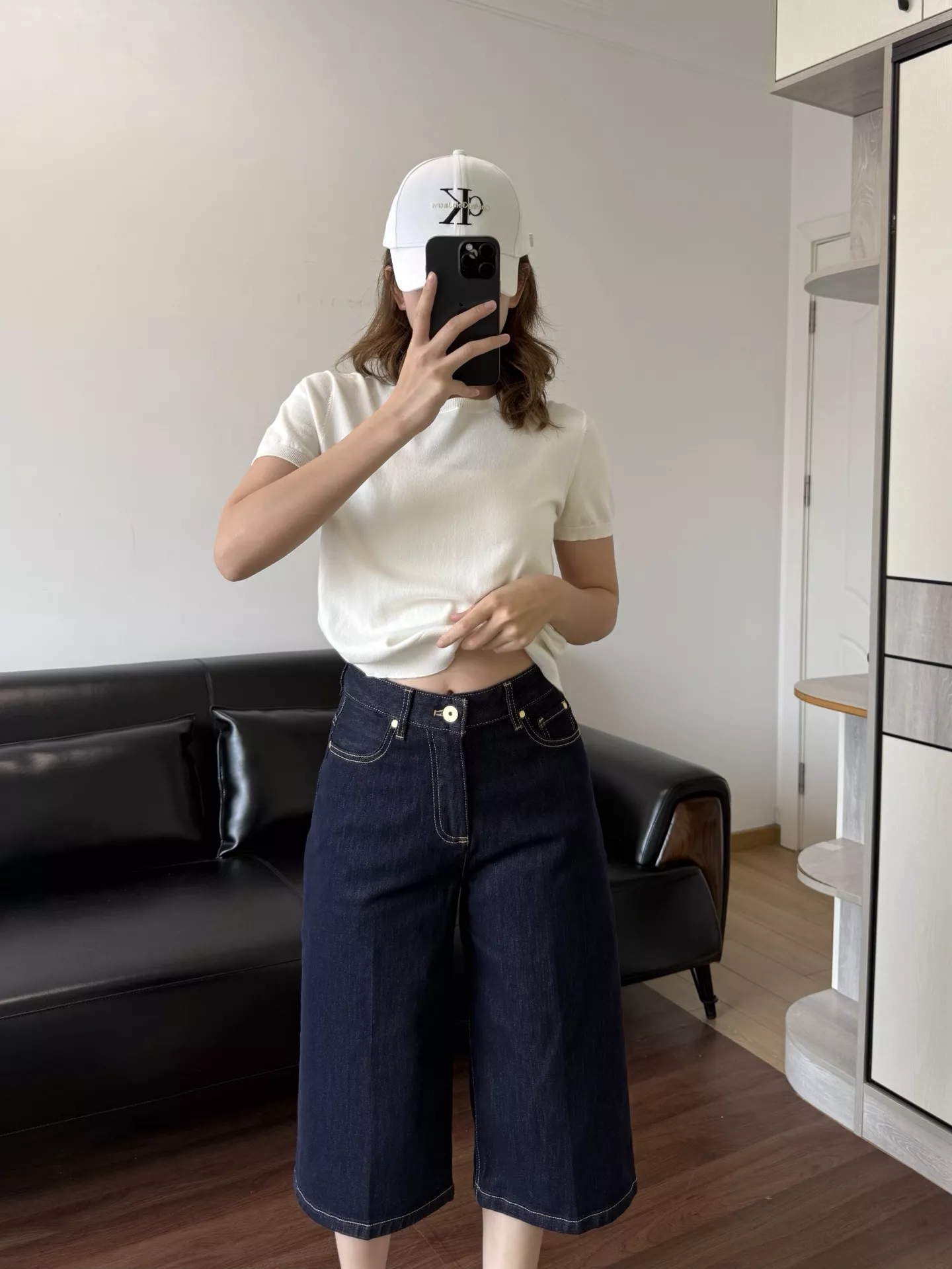 브루넬로쿠치넬리 빈티지 워싱 크롭 데님 팬츠 상세 이미지 29