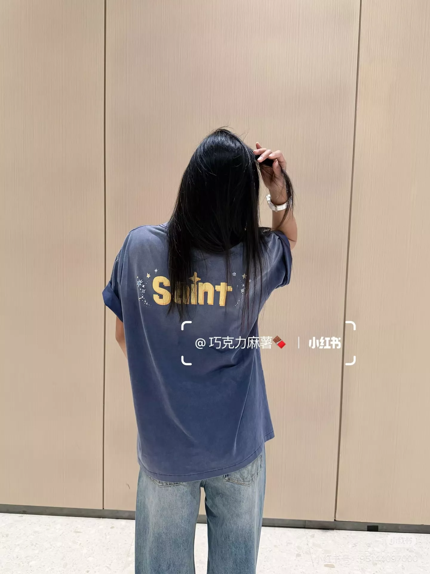 세인트마이클 디즈니 팅커벨 프린트 워싱 티 상세 이미지 48