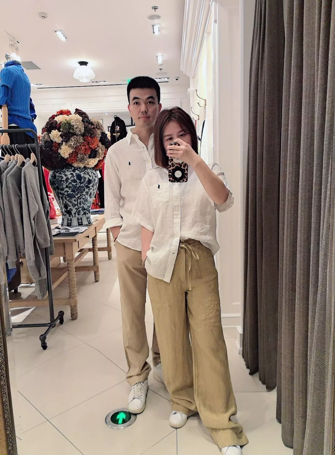 랄프로렌 린넨 밴딩 허리 스트레이트 팬츠 상세 이미지 60