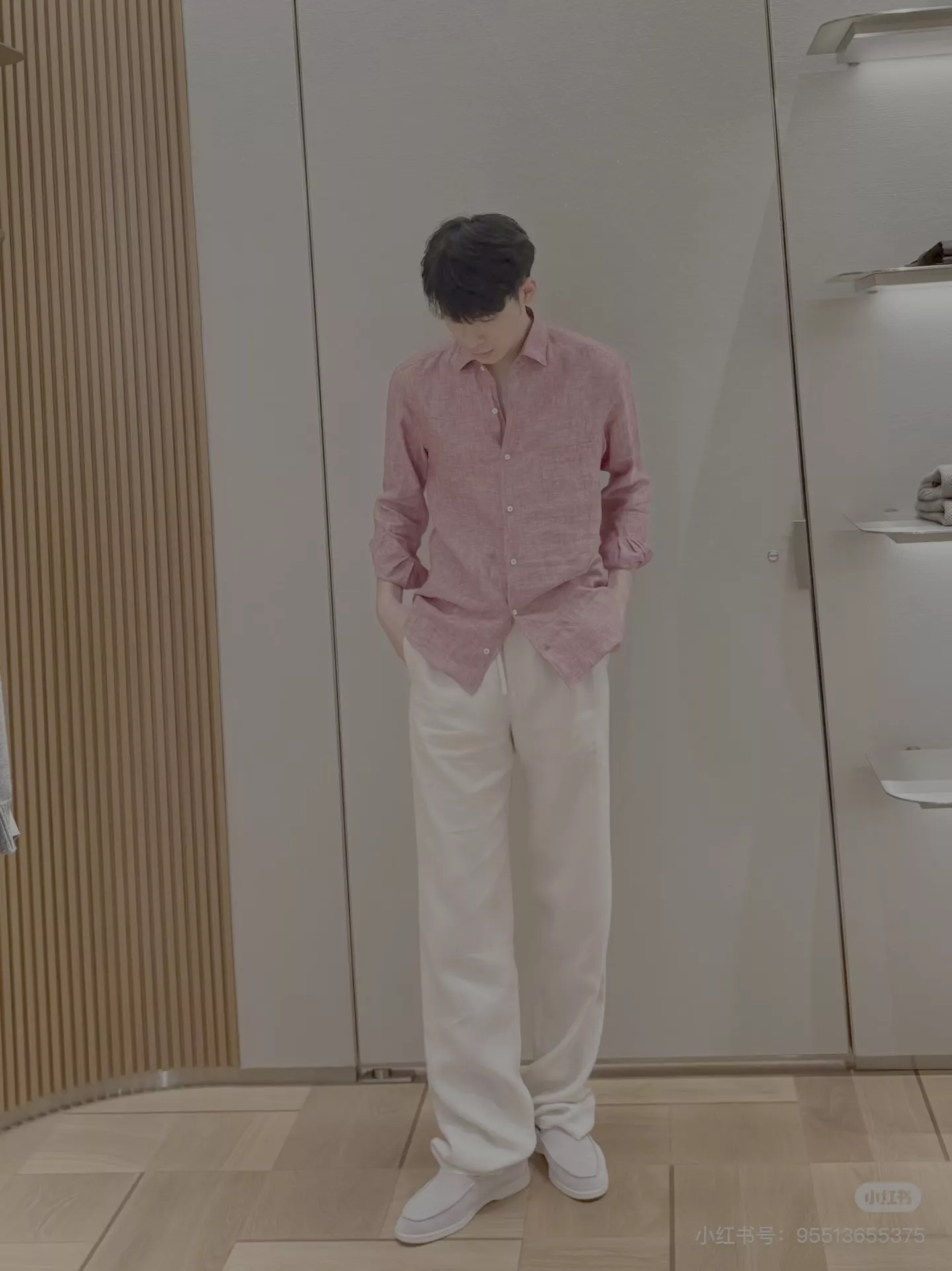 로로피아나 안드르 린넨 버튼 셔츠 상세 이미지 24