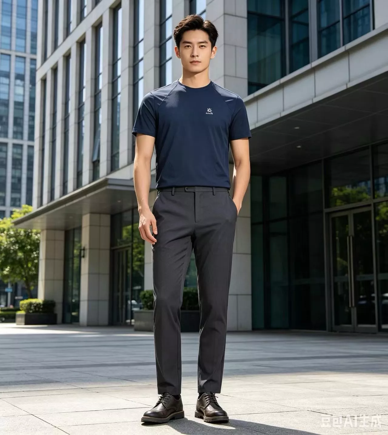 카일라스 압착 로고 포인트 아웃도어 반팔 상의 상세 이미지 12