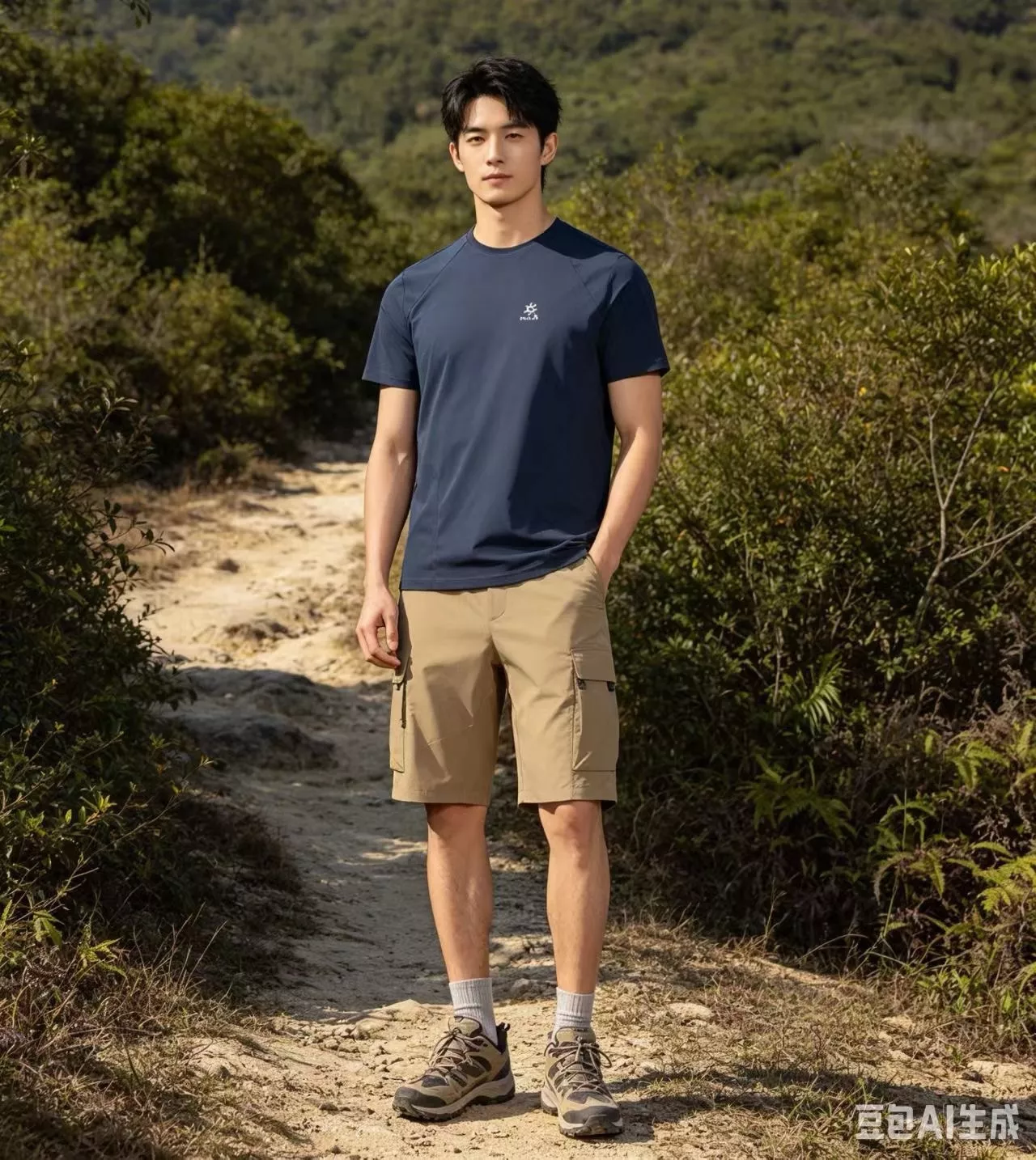 카일라스 압착 로고 포인트 아웃도어 반팔 상의 상세 이미지 11