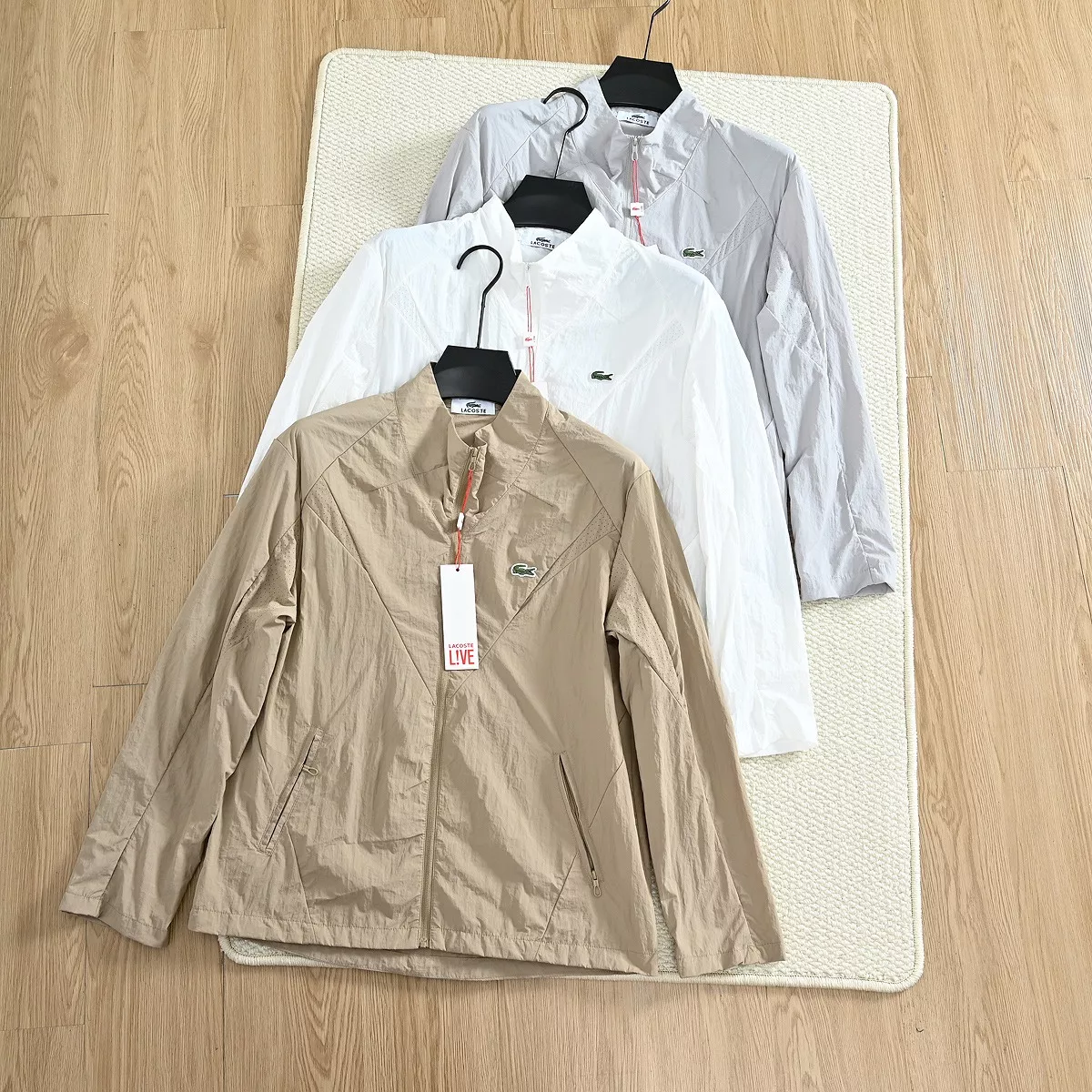 라코스테 경량 스탠드넥 썸머 바람막이 상세 이미지 9