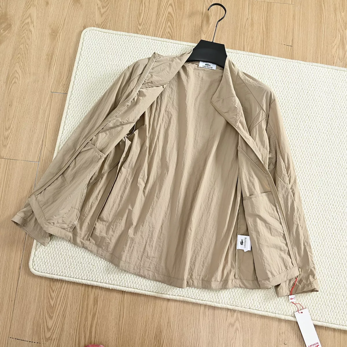 라코스테 경량 스탠드넥 썸머 바람막이 상세 이미지 8