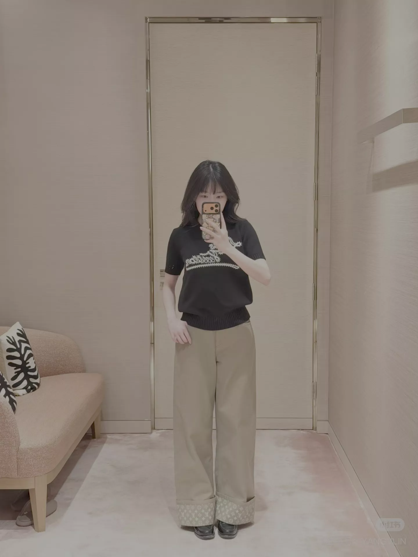 로에베 하이웨이스트 와이드 데님 팬츠 상세 이미지 34