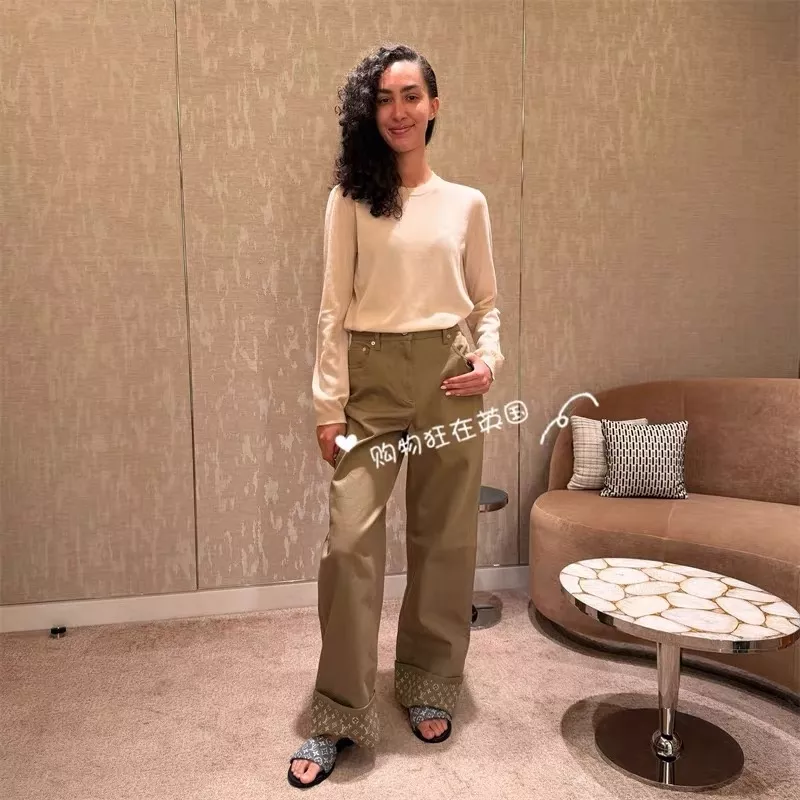 로에베 하이웨이스트 와이드 데님 팬츠 상세 이미지 45