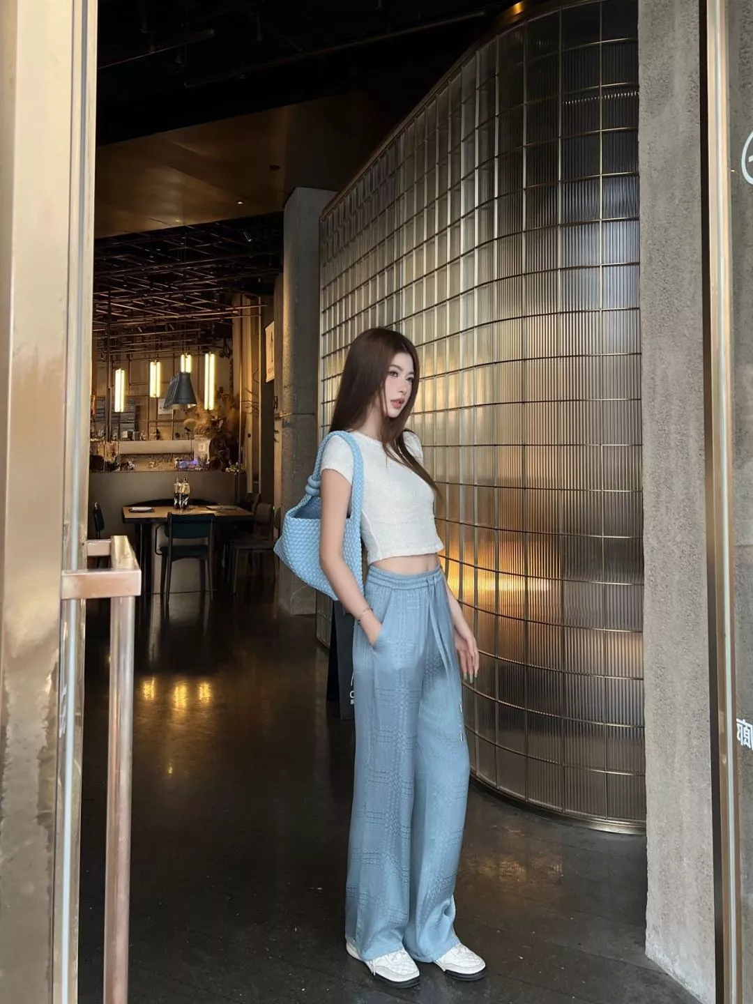 구찌 GG 자카드 와이드 팬츠 상세 이미지 19