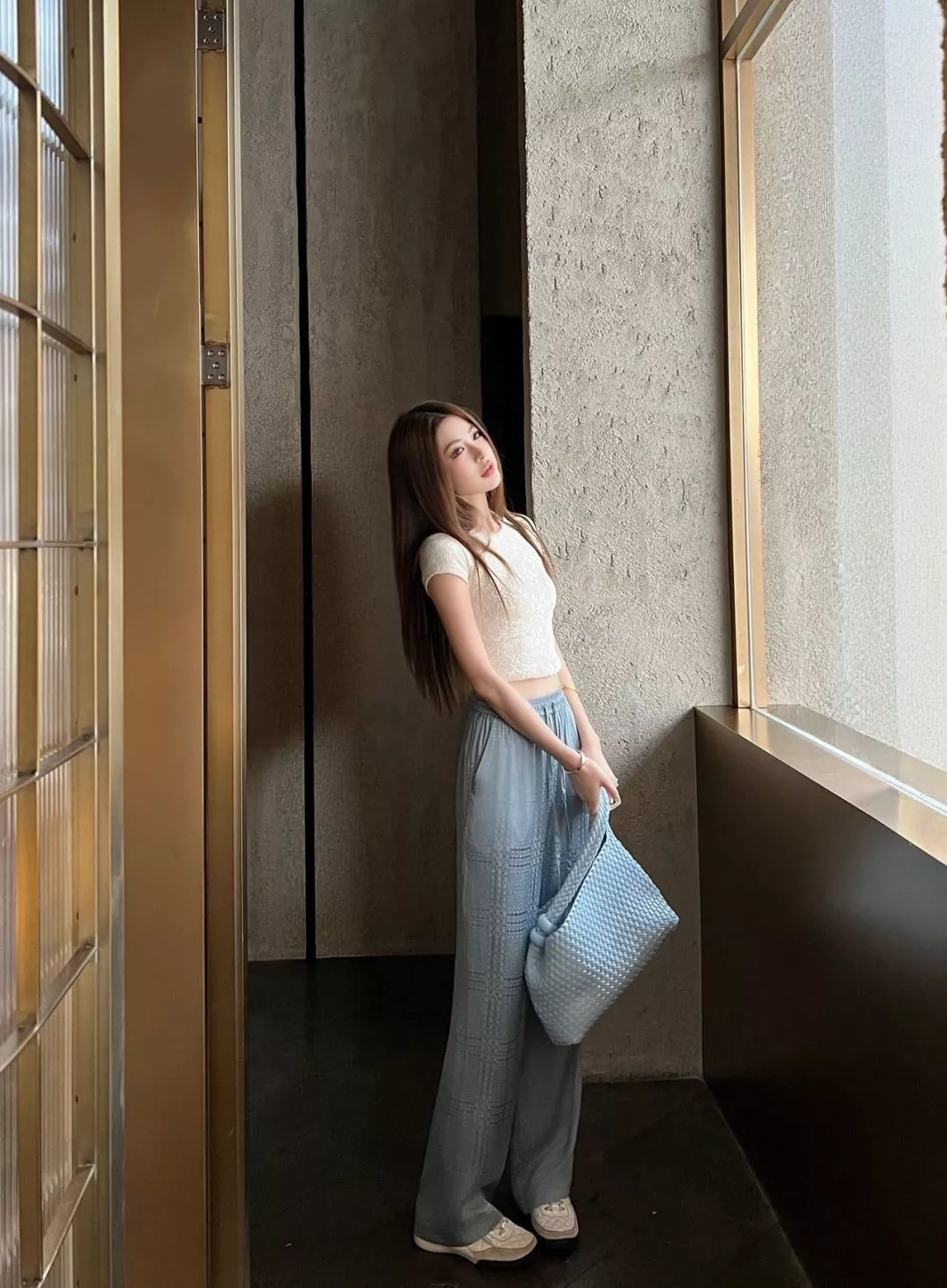 구찌 GG 자카드 와이드 팬츠 상세 이미지 16