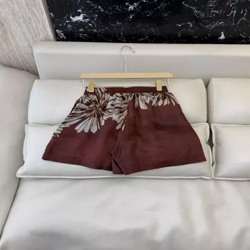 브루넬로쿠치넬리 실크 플라워 프린트 쇼츠