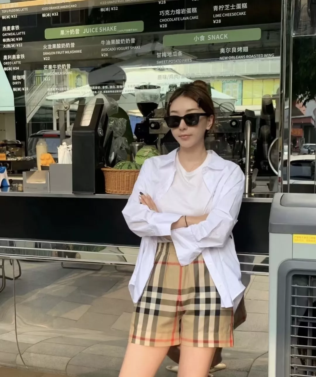 버버리 빈티지 체크 밴딩 쇼츠 상세 이미지 15