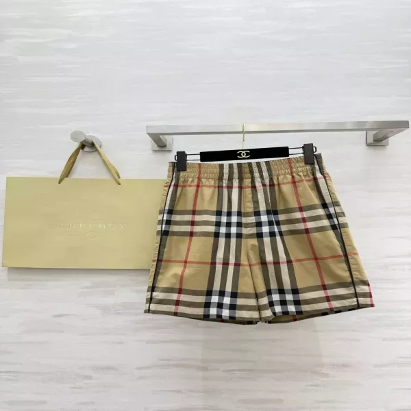 버버리 빈티지 체크 밴딩 쇼츠