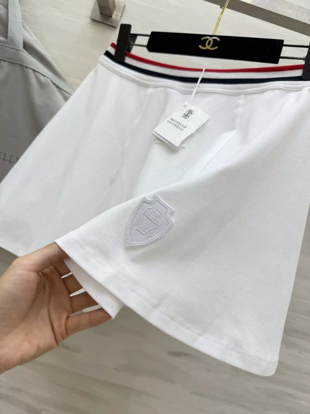 브루넬로쿠치넬리 플리츠 A라인 스커트 상세 이미지 3