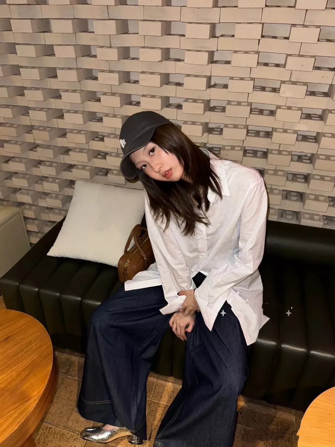 샤넬 자카드 패턴 코튼 셔츠 상세 이미지 14