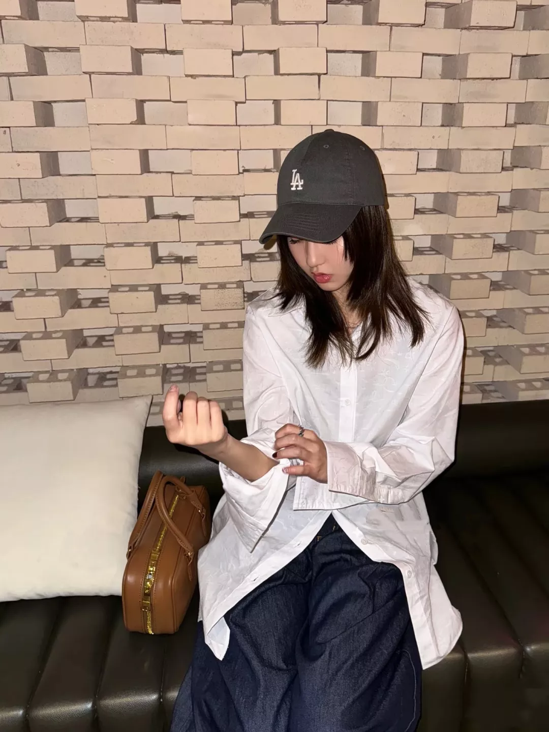 샤넬 자카드 패턴 코튼 셔츠 상세 이미지 15