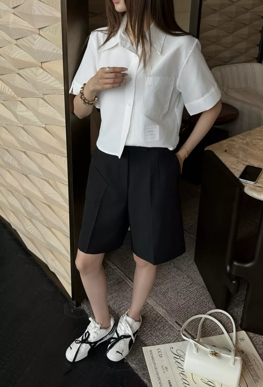 톰브라운 클래식 파이브부 정장 쇼츠 상세 이미지 16