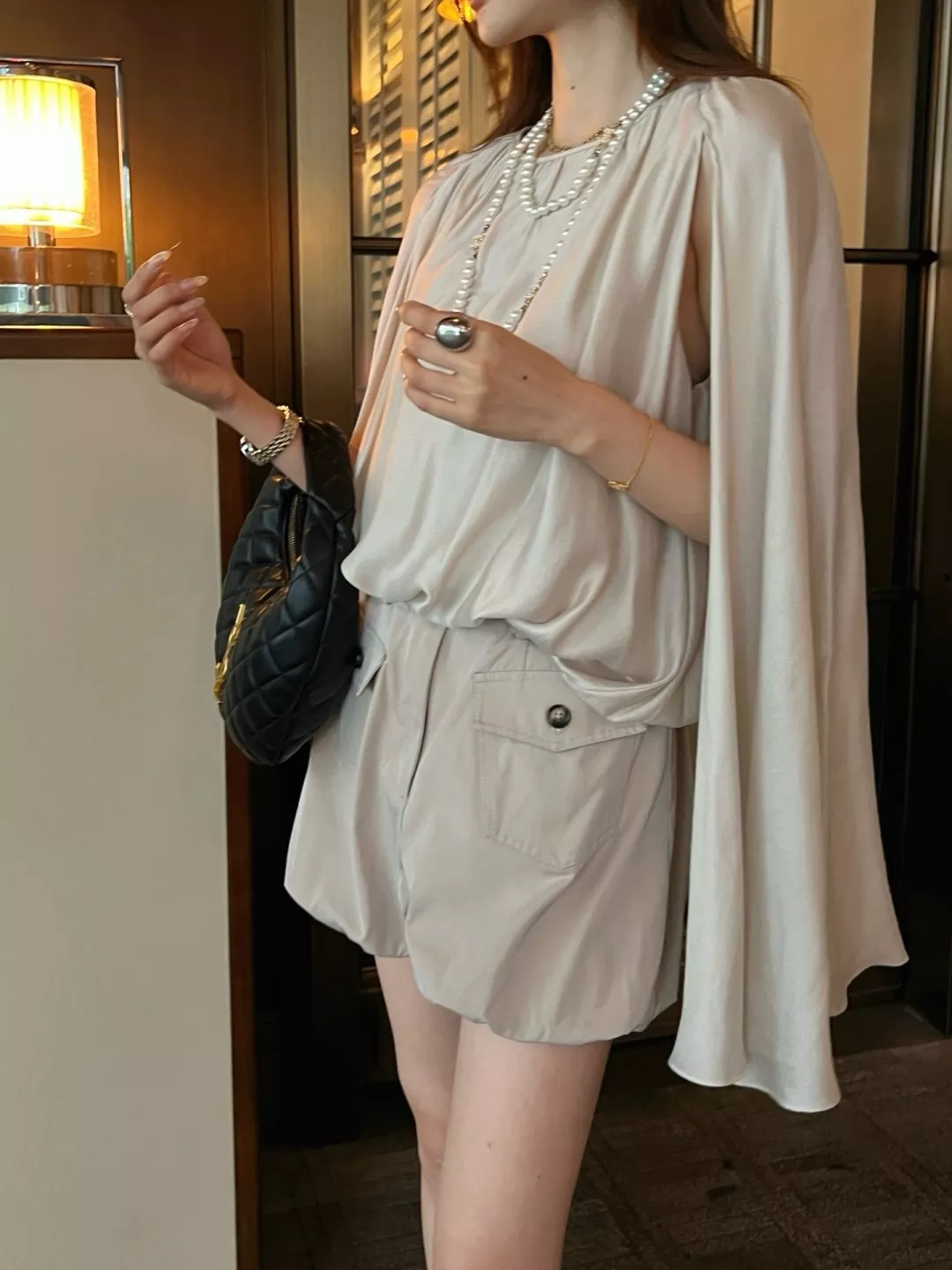 입생로랑 벌룬 실루엣 카고 쇼츠 상세 이미지 13