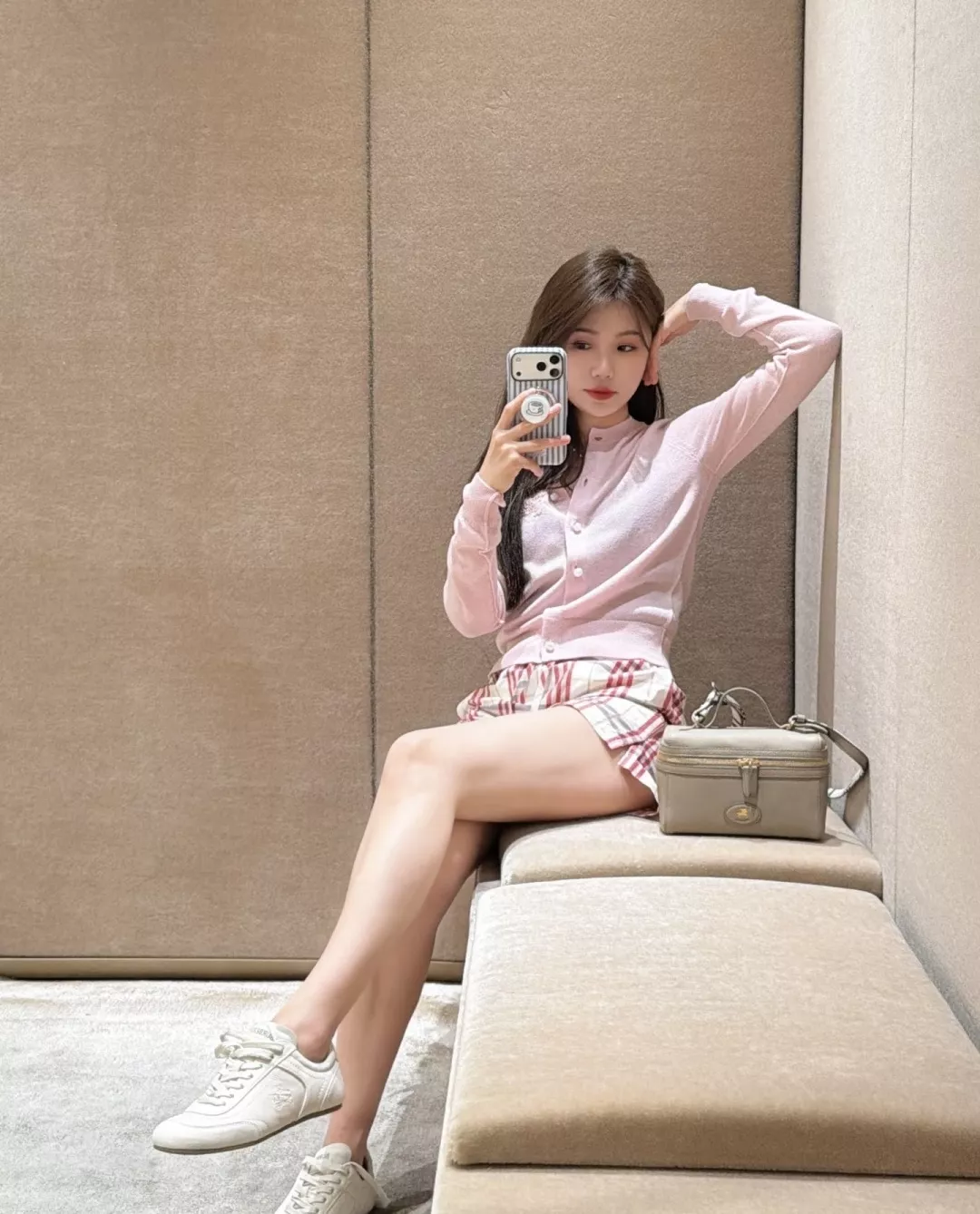 버버리 빈티지 체크 밴딩 쇼츠 상세 이미지 12