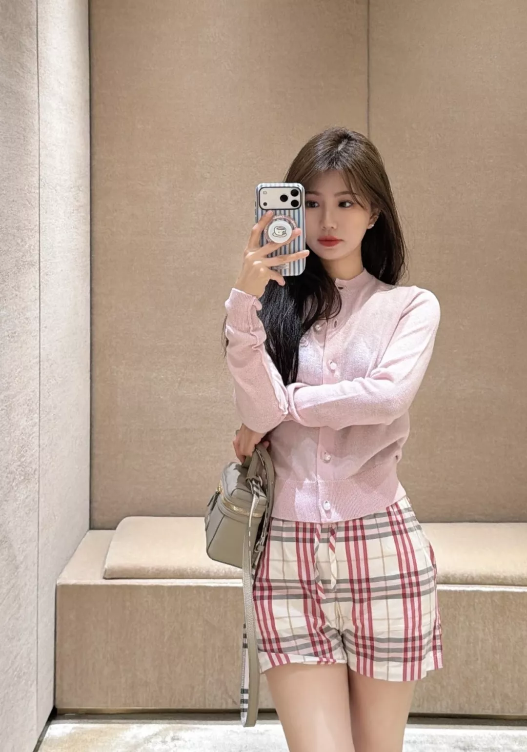 버버리 빈티지 체크 밴딩 쇼츠 상세 이미지 11