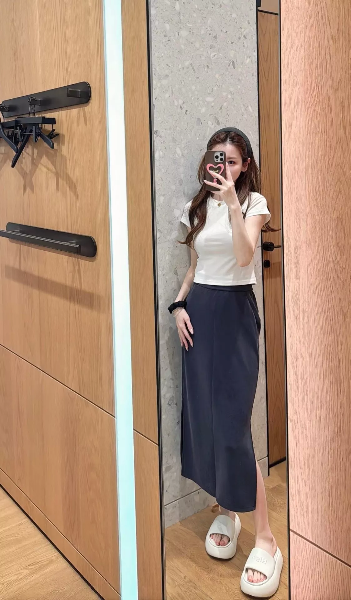 룰루레몬 소프트스트림 H라인 롱 스커트 상세 이미지 17