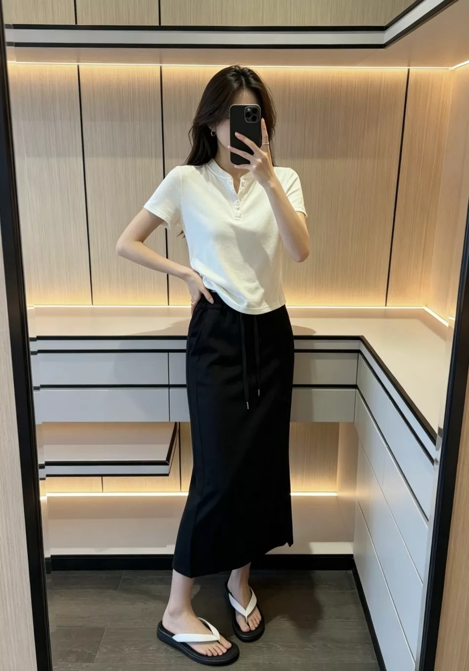 룰루레몬 소프트스트림 H라인 롱 스커트 상세 이미지 102