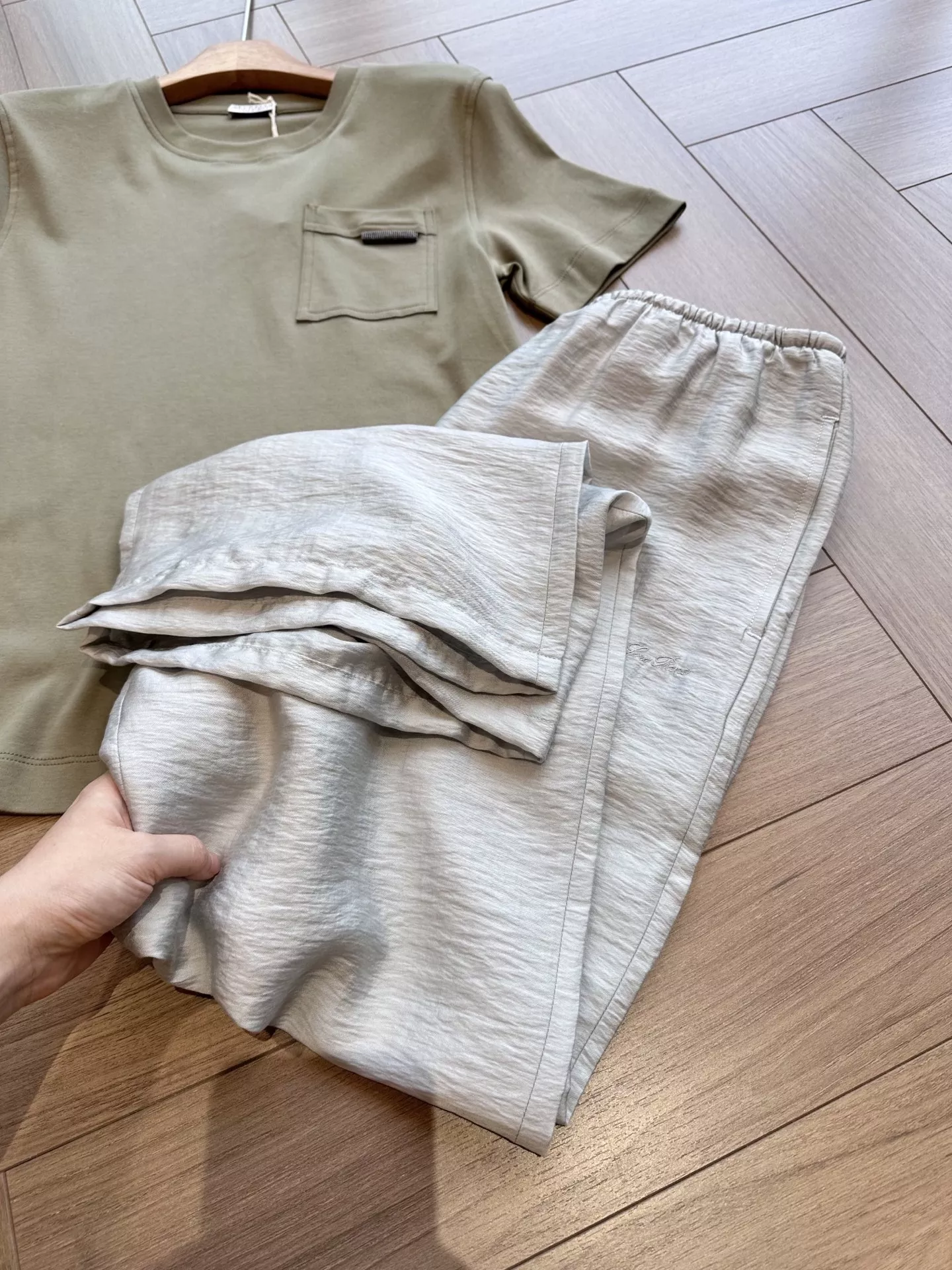 로로피아나 에어 와이드 밴딩 팬츠 상세 이미지 33