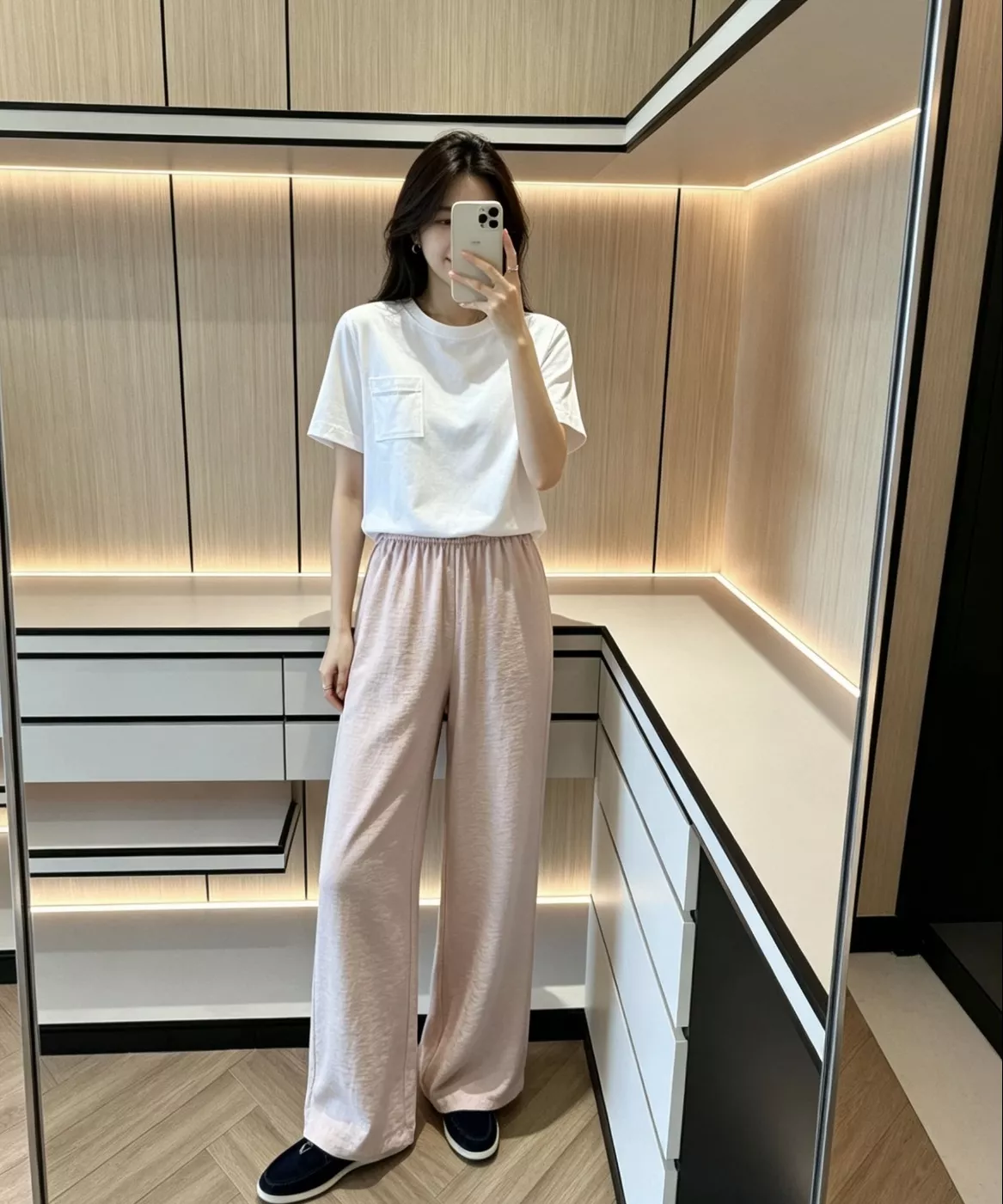 로로피아나 에어 와이드 밴딩 팬츠 상세 이미지 76