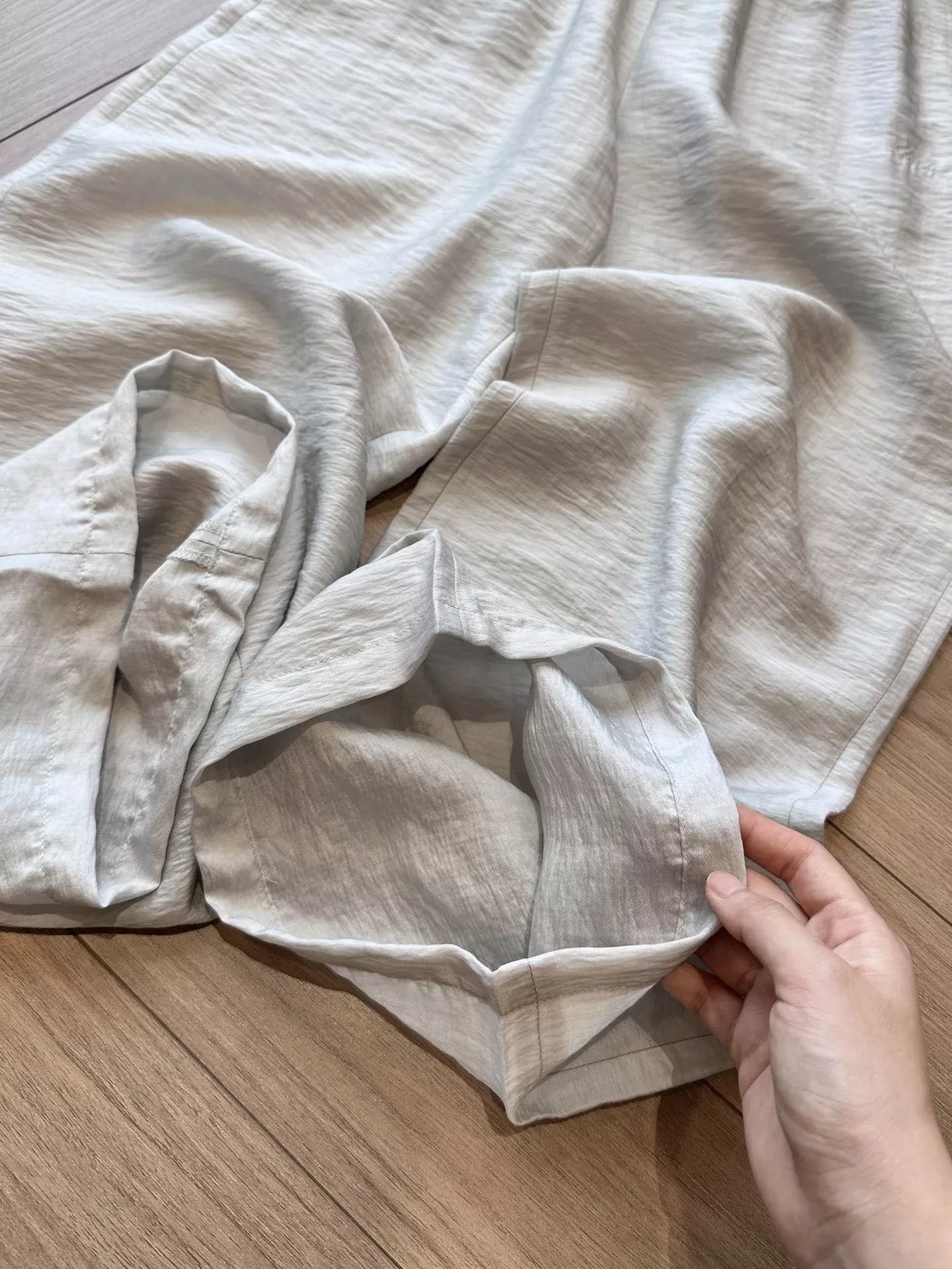 로로피아나 에어 와이드 밴딩 팬츠 상세 이미지 18