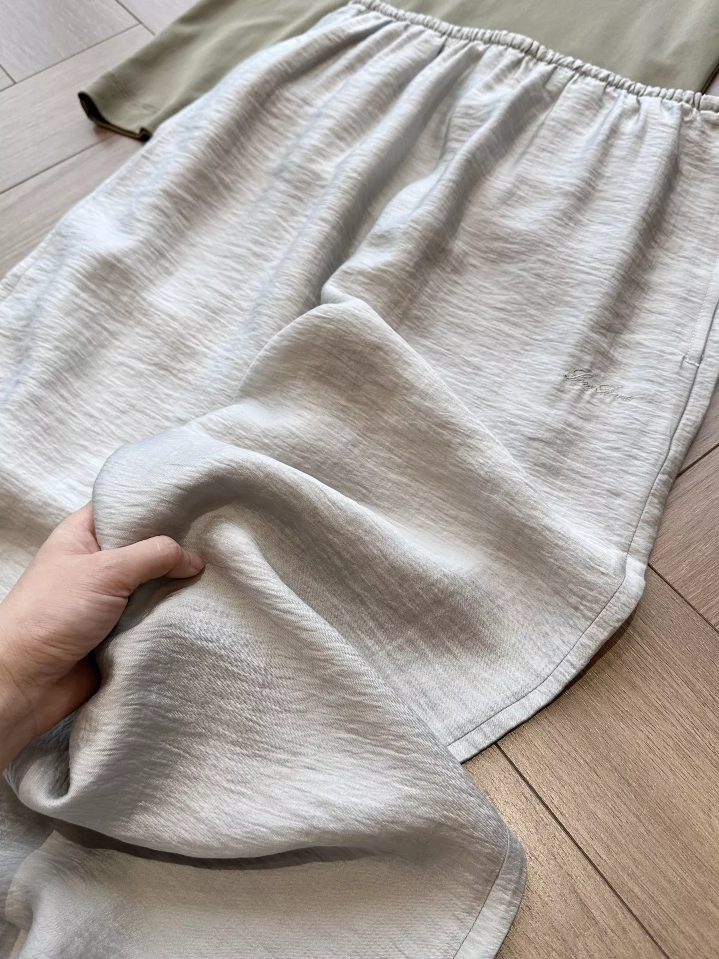 로로피아나 에어 와이드 밴딩 팬츠 상세 이미지 30