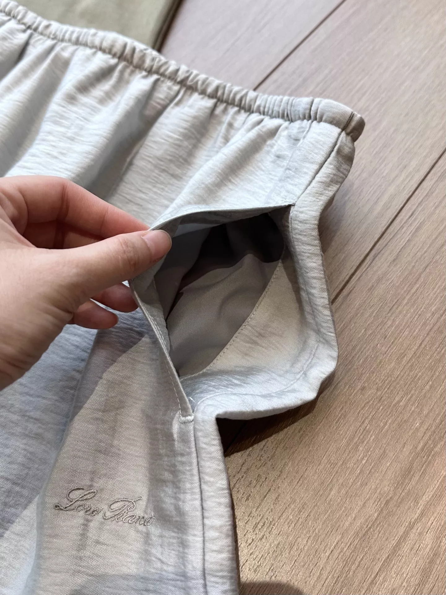 로로피아나 에어 와이드 밴딩 팬츠 상세 이미지 27