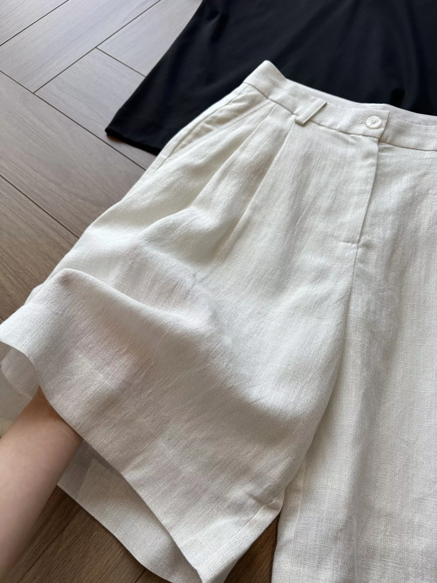 브루넬로쿠치넬리 실버사 포인트 리넨 버뮤다 반바지 상세 이미지 29