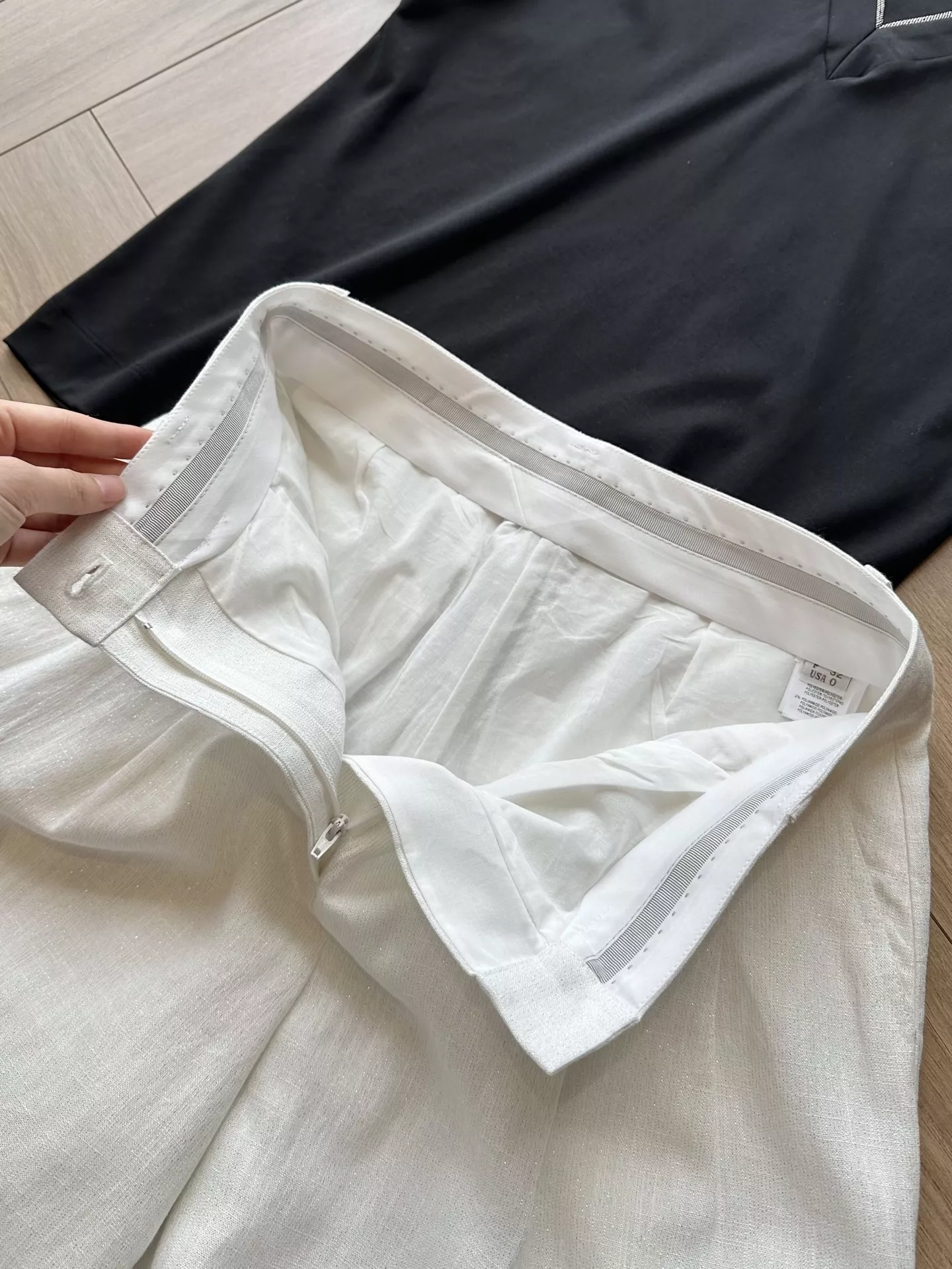 브루넬로쿠치넬리 실버사 포인트 리넨 버뮤다 반바지 상세 이미지 23
