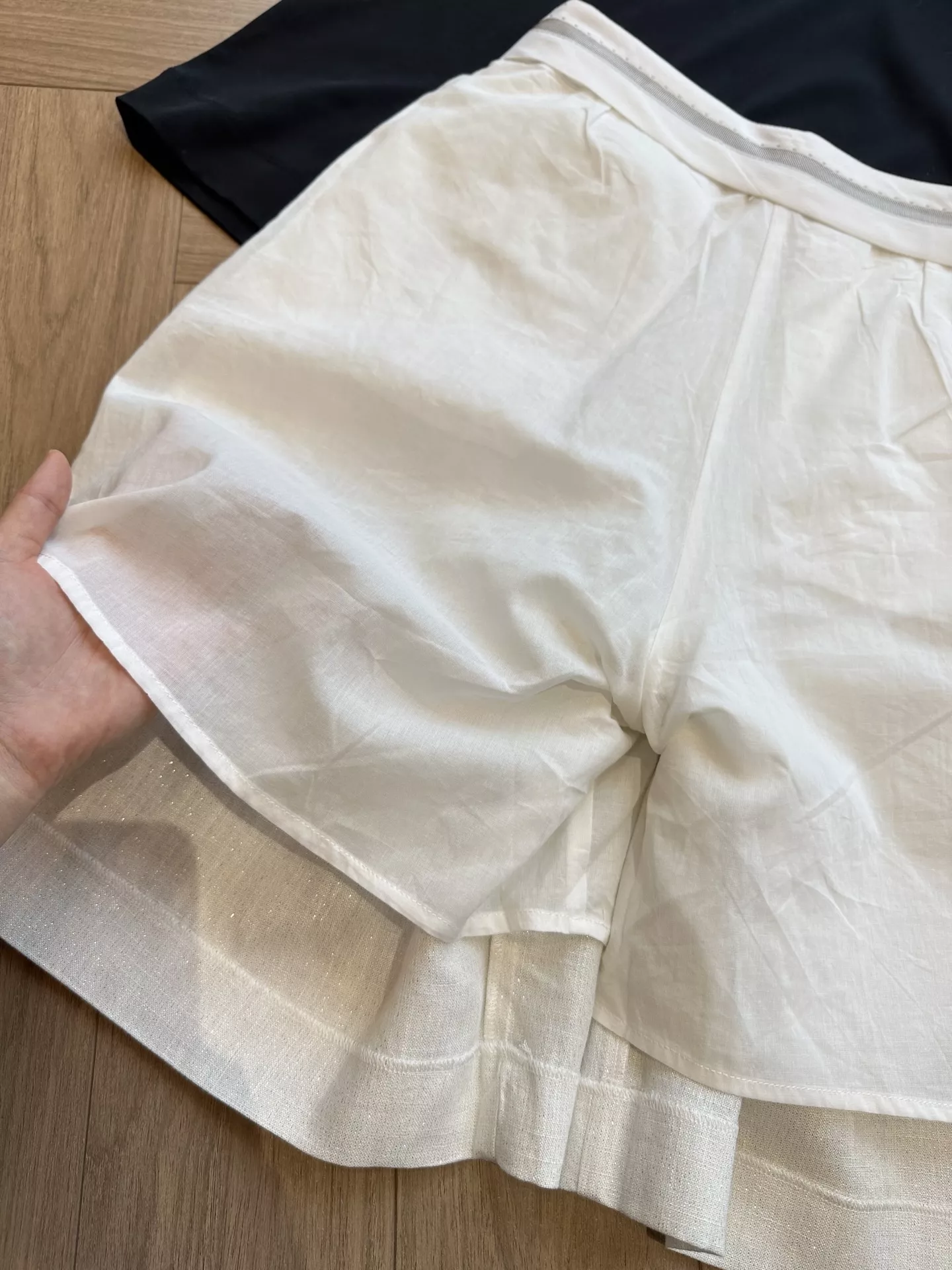 브루넬로쿠치넬리 실버사 포인트 리넨 버뮤다 반바지 상세 이미지 68