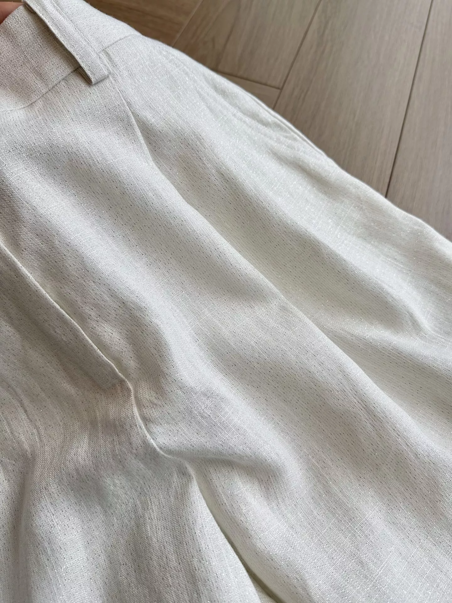 브루넬로쿠치넬리 실버사 포인트 리넨 버뮤다 반바지 상세 이미지 43